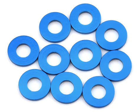 Team Associated 31387 7.8x3.5x0.5mm Aluminum Hub Spacer Washer (Blue) (10)