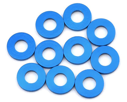 Team Associated 31387 7.8x3.5x0.5mm Aluminum Hub Spacer Washer (Blue) (10)