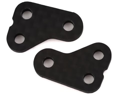 Team Associated 71144 RC10T6.2 Carbon Fiber +1mm Steering Arm (2)