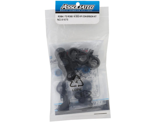 Team Associated 81675 RC8B4.1 Aluminum 16 Degree KPI Conversion Kit