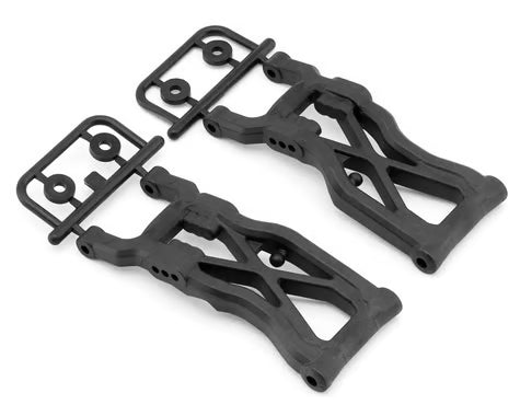 Team Associated ASC92589 RC10B7.1 Factory Team V2 Carbon Rear Suspension Arms (2) (78mm)