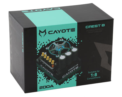 Cayote Crest CYEA10801 8 1/8 200A Sensored Brushless ESC w/Bluetooth