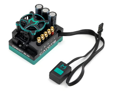 Cayote Crest CYEA10802 8 EVO 1/8 200A Sensored Brushless ESC w/Bluetooth
