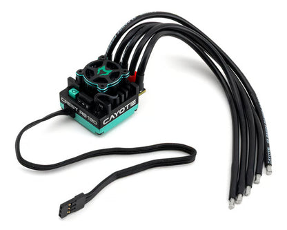 Cayote Crest CYEA11002 RS120 1/10 Stock 120A Sensored Brushless Competition ESC