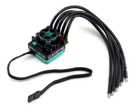 Cayote Crest CYEA11002 RS120 1/10 Stock 120A Sensored Brushless Competition ESC