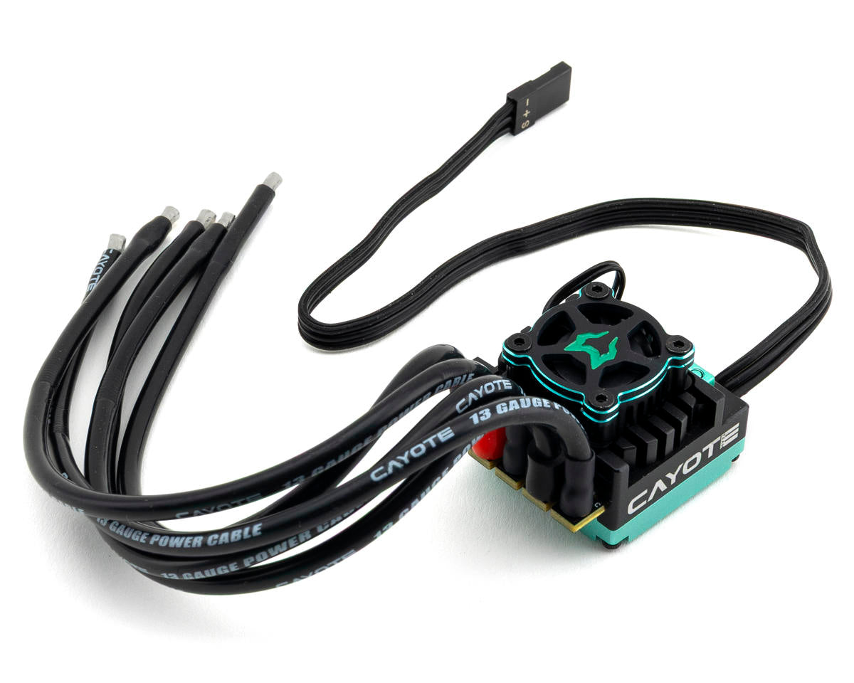 Cayote Crest CYEA11002 RS120 1/10 Stock 120A Sensored Brushless Competition ESC