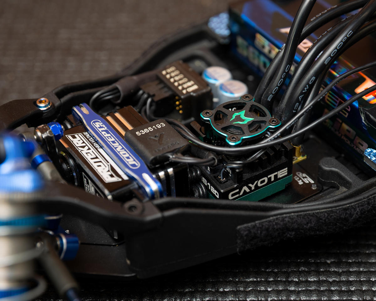 Cayote Crest CYEA11002 RS120 1/10 Stock 120A Sensored Brushless Competition ESC