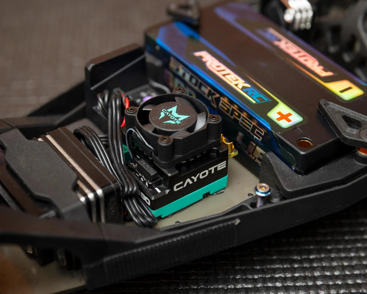 Cayote Crest RS80 CYEA11003 1/10 Stock 80A Sensored Brushless Competition ESC