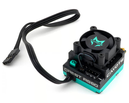 Cayote Crest CYEA11004 RS60 1/10 Stock 60A Sensored Brushless Competition ESC