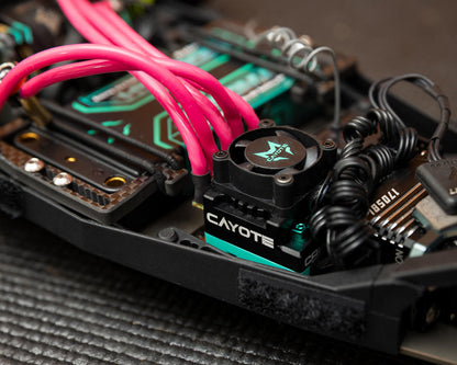Cayote Crest CYEA11004 RS60 1/10 Stock 60A Sensored Brushless Competition ESC