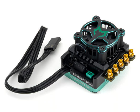 Cayote Crest CYEA11005 X Evo 1/10 160A Sensored Brushless Mod Competition ESC