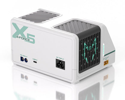 Cayote CYEG1022 2-Force X5 Racing Dual Battery Charger w/XT90 Charge Lead (6S/40A) (AC 500W/DC 1400W)