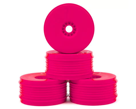 DE Racing DER-PSB-8P "SpeedLine PLUS" 1/8 Buggy Wheel (4) (Pink)