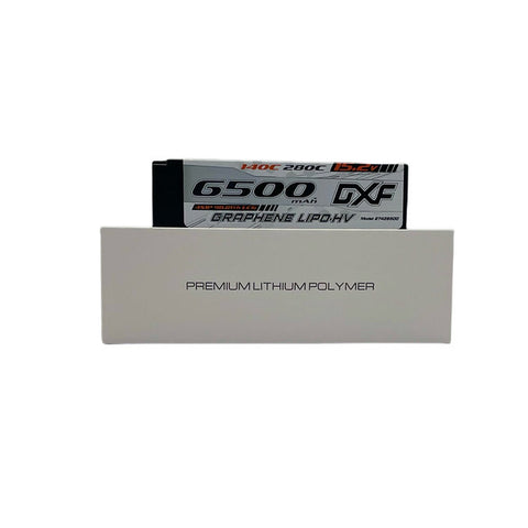 DXF POWER // 6500mAh PLATINUM SERIES LCG 4s 15.2v 5mm bullets ROAR APPROVED