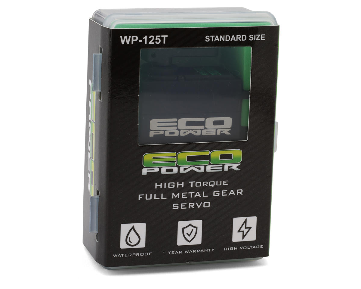 EcoPower ECP-125T Waterproof High Torque Metal Gear Digital Servo (HV)