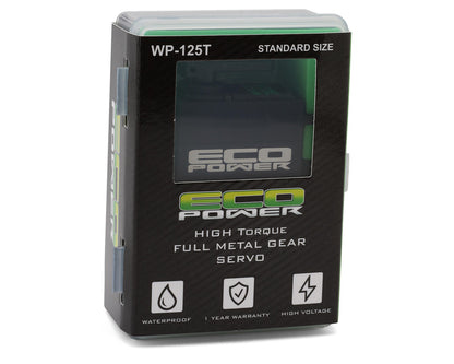 EcoPower ECP-125T Waterproof High Torque Metal Gear Digital Servo (HV)