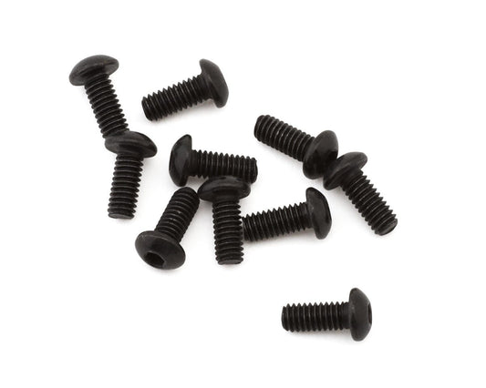 EcoPower ECP-H-3102 2.5mm "High Strength" Steel Button Head Screws (10) (2.5x6mm)