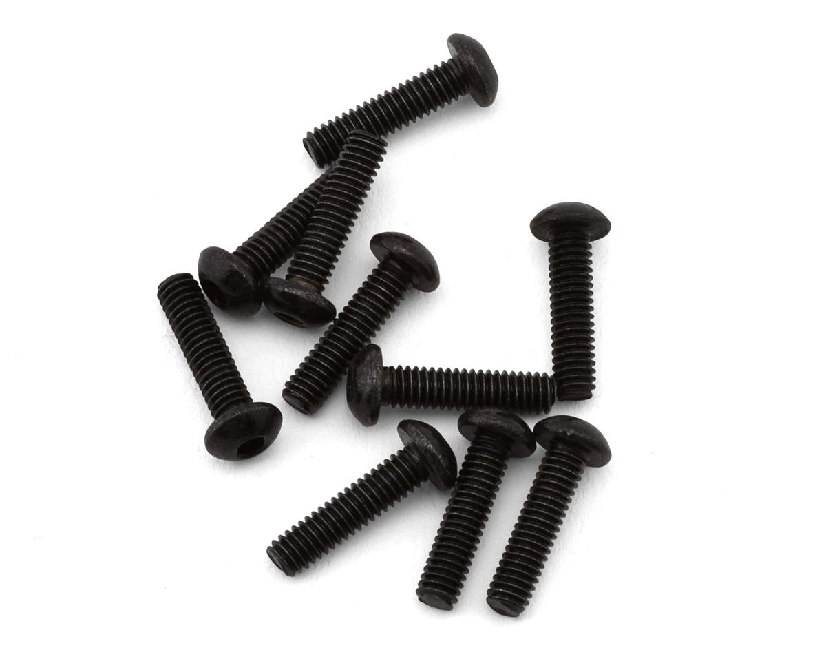 EcoPower ECP-H-3104 2.5mm "High Strength" Steel Button Head Screws (10) (2.5x10mm)