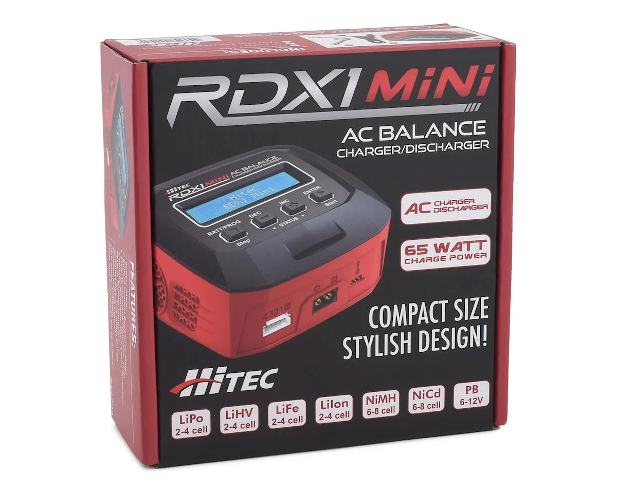 Hitec HRC44295 RDX1 Mini AC Charger (4S/6A/65W)