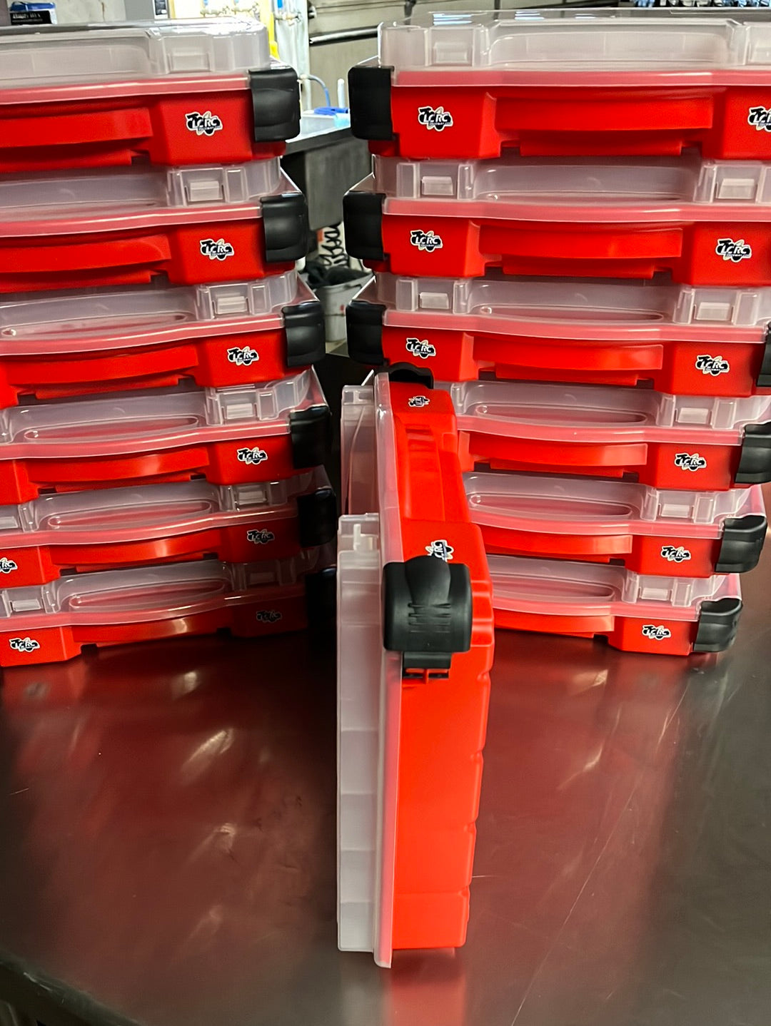 LCRC Plano Red Toolbox - RC Storage Solution (No Kick Stand