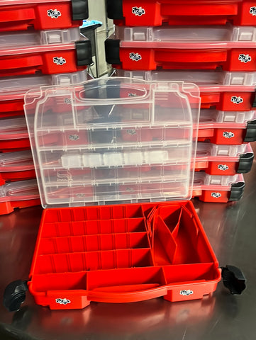 LCRC Plano Red Toolbox - RC Storage Solution (No Kick Stand)