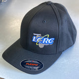 LCRC Flexfit Hat- Black Flex Fit Ball Cap