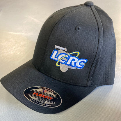 LCRC Flexfit Hat- Black Flex Fit Ball Cap