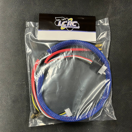 LCRC 4S Charge Lead for 4mm Bullet Charger to 5mm bullet battery with balance