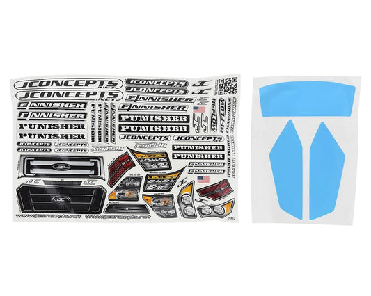 JConcepts RC10T6.1/YZ-2T Finnisher 1/10 Stadium Truck Body (Clear) 0388