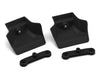 JConcepts 0523B XRAY XB8/XB8e 2025 1/8 Molded Front Wings w/Adaptors (Black) (2)