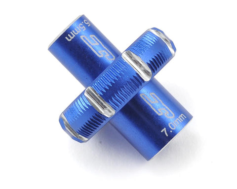 JConcepts 2556-1 Combo Thumb Wrench (5.5mm/7.0mm) (Blue)