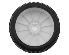 JConcepts 4114-12 Arina Pre-Mounted 1/8th Buggy Tires (White) (2) (Green)