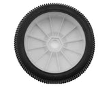 JConcepts 4114-12 Arina Pre-Mounted 1/8th Buggy Tires (White) (2) (Green)