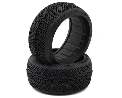 JConcepts 4144-03 Overdose 1/8 Off-Road Buggy Tires (2) (Aqua 2)