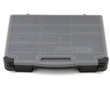 JConcepts 5128-28 Parts Storage Box (Black/Smoke Grey) (14.5x11x2.37")