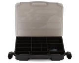 JConcepts 5128-28 Parts Storage Box (Black/Smoke Grey) (14.5x11x2.37")