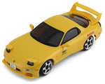 Kyosho 66603L First Mini-Z RWD ReadySet w/Initial D Mazda RX-7 FD3S Body (Yellow) w/2.4GHz Radio