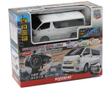 Kyosho 66609 First Mini-Z RWD ReadySet w/Hi-Ace Super GL Body (White) w/2.4GHz Radio