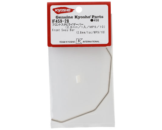 Kyosho IF459-28 Front Stabilizer Sway Bar (MP9/MP10) (2.8mm)