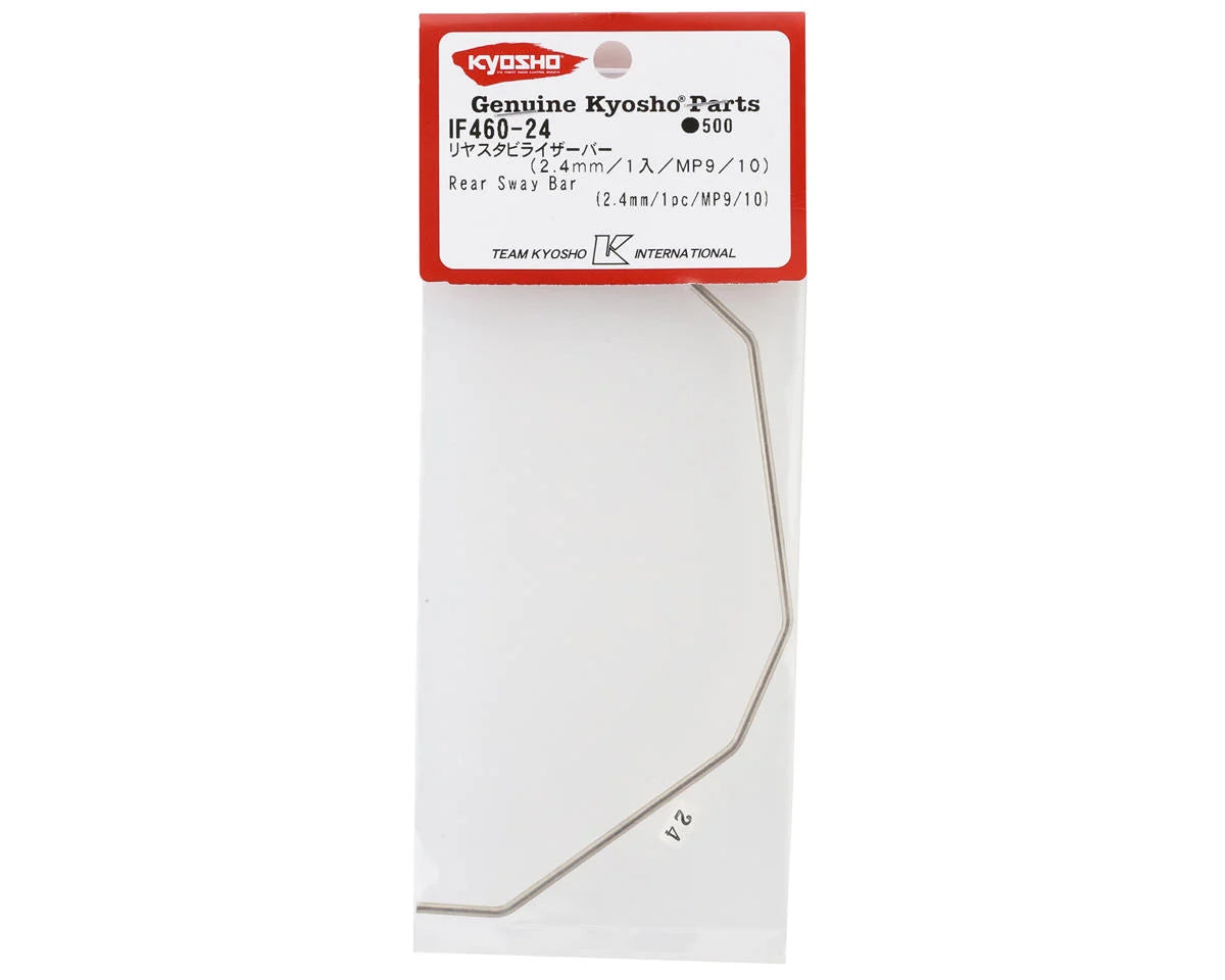 Kyosho IF460-24 Rear Stabilizer Sway Bar (MP9/MP10) (2.4mm)