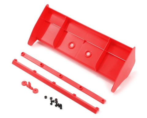 Kyosho IF491KR MP9 TKI4 1/8 Plastic Wing w/Wickerbills (Red)