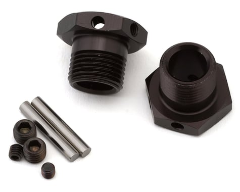 Kyosho IFW625NB MP10 Aluminum Narrow Wheel Hubs (2) (Gunmetal)