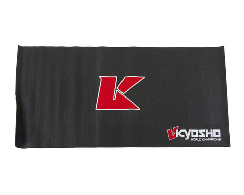 Kyosho KA30005BK Big K 2.0 Pit Mat (Black) (122x61cm)