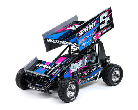 Losi LOS-1387T1 22S 1/10 Brushless 2WD RTR Sprint Car (Blue) w/SLT2 2.4GHz Radio
