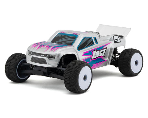 Losi LOS-1392T2 Micro-T 1/28 RTR 2WD Stadium Truck (Silver) w/2.4GHz Radio, Battery & Charger