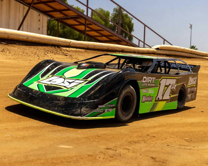 Losi LOS-2167T2 22S 1/10 Brushless 2WD RTR Dirt Late Model Car (Green) w/SLT2 2.4GHz Radio