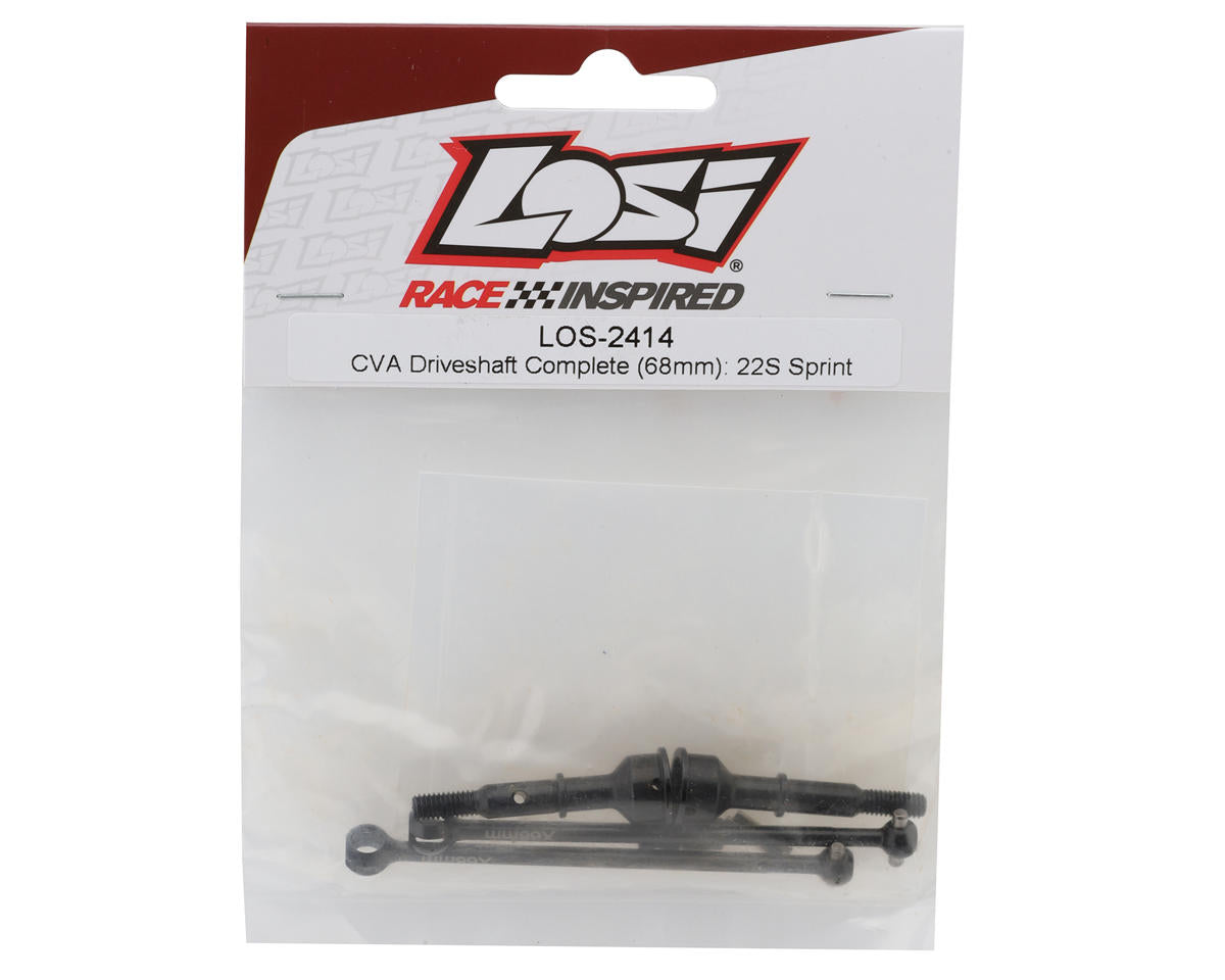 Losi LOS-2414 22S Sprint 67mm CVA Driveshafts (2)