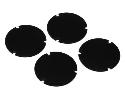 Losi LOS-2886 22S Sprint Wheel Cover Set (Black) (4)