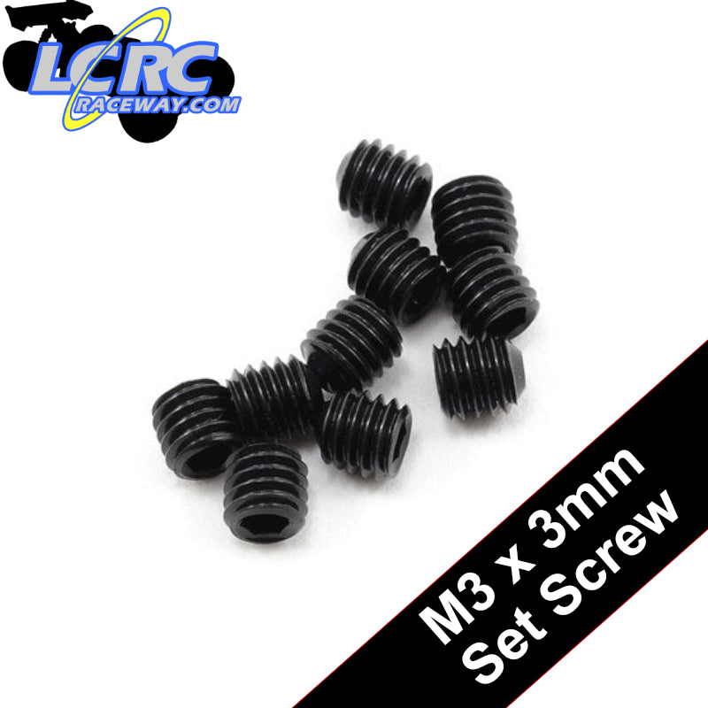 ProTek RC PTK-H-4000 3x3mm "High Strength" Cup Style Set Screws (10)