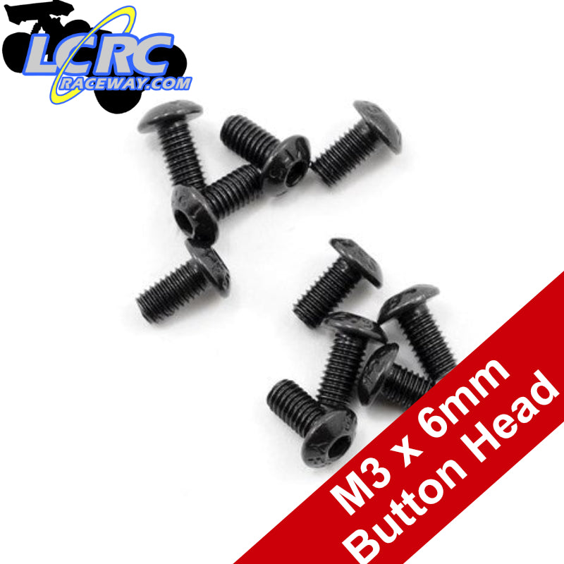 ProTek RC PTK-H-3201 3x6mm "High Strength" Button Head Screws (10)